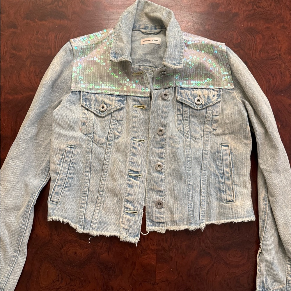 Sunset + Spring Jean Jacket